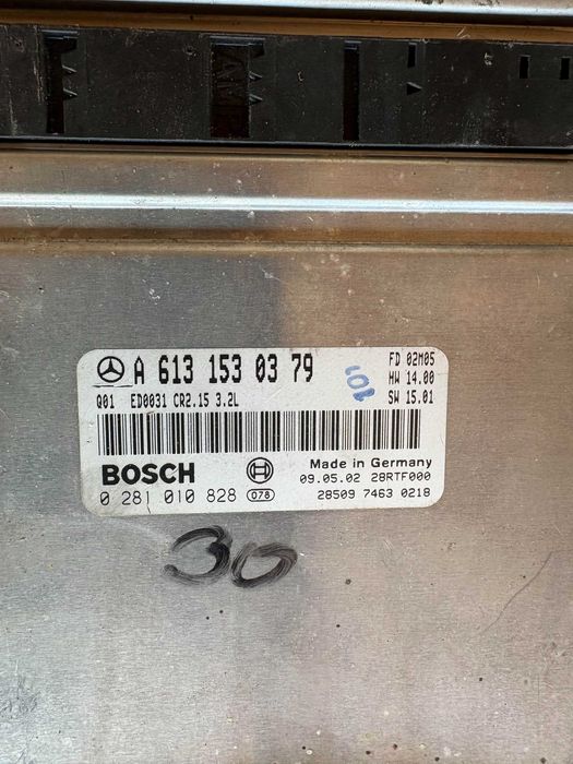 Компютър еку Мерцедес W220 S320 Om613 ecu електронен блок двигател