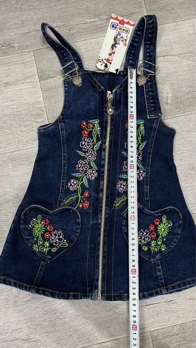 Новый джинсовый сарафан на 3 года