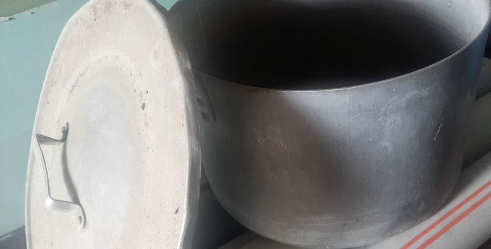 Кастрюли алюминиевые с крышками, СССР