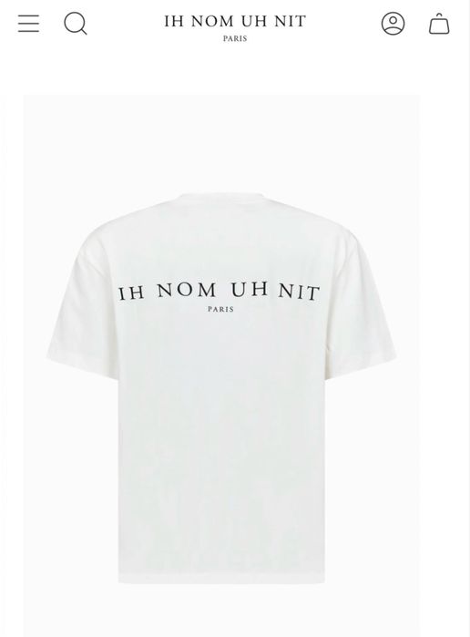 Tricou Ih nom uh nit white 2026