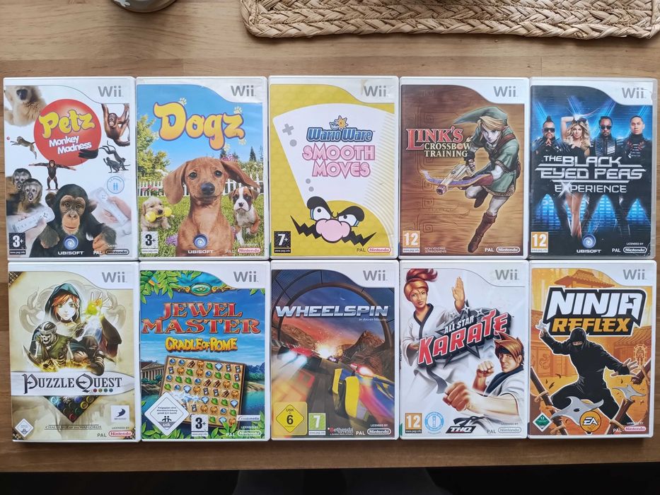 Jocuri Nintendo Wii din colectie personala