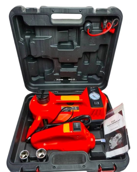 Домкрат 3в1 (компрессор, гайковёрт) 5 тон