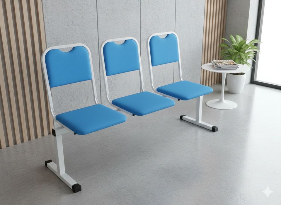 Uch kishilik stul kutish zallari uchun Трехместные секционные стулья