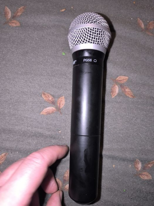Microfon shure pg 58 original profesiona wireless l
