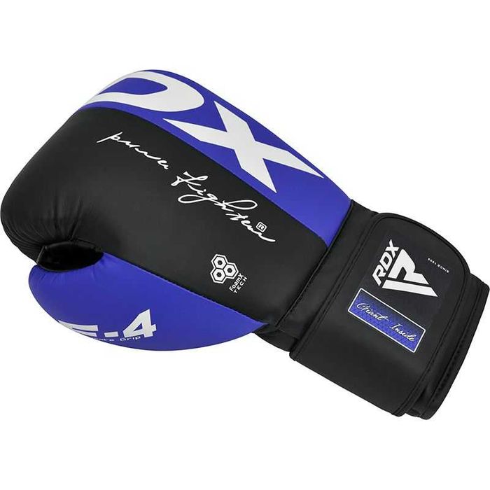 Боксови Ръкавици RDX Boxing Sparring Gloves Blue, Ръкавици за Бокс
