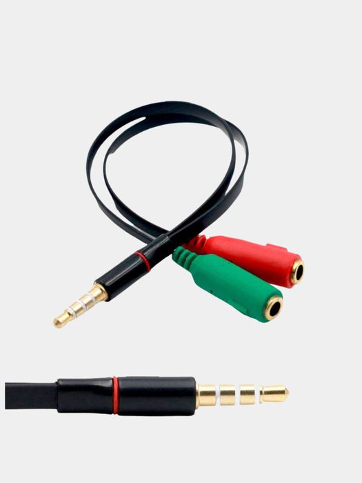 Разветвитель переходник для наушников