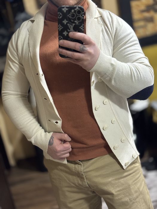 Cardigan S.Boy Cream Edition | Elegant Knit | Smart Casual Style