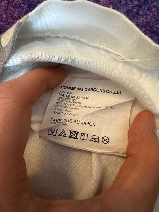 Tricou Comme des Garcons half heart t-shirt, L fit de S/M