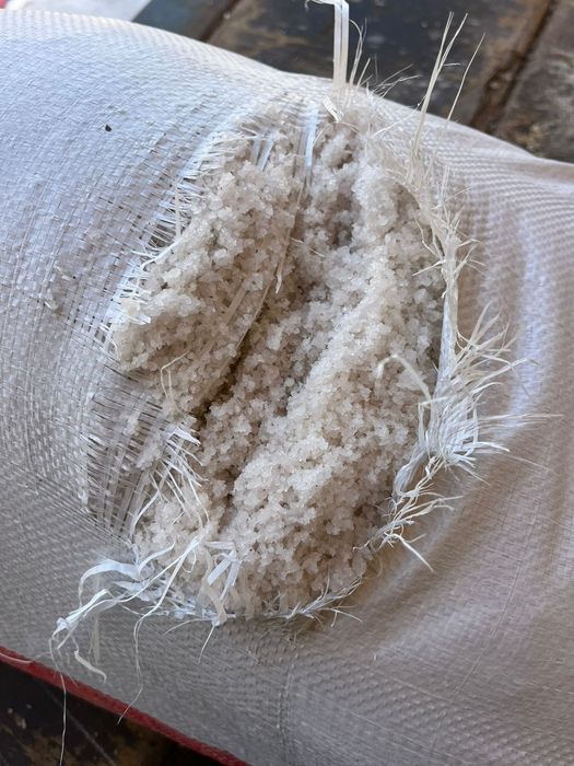 Соль техническая в мешках