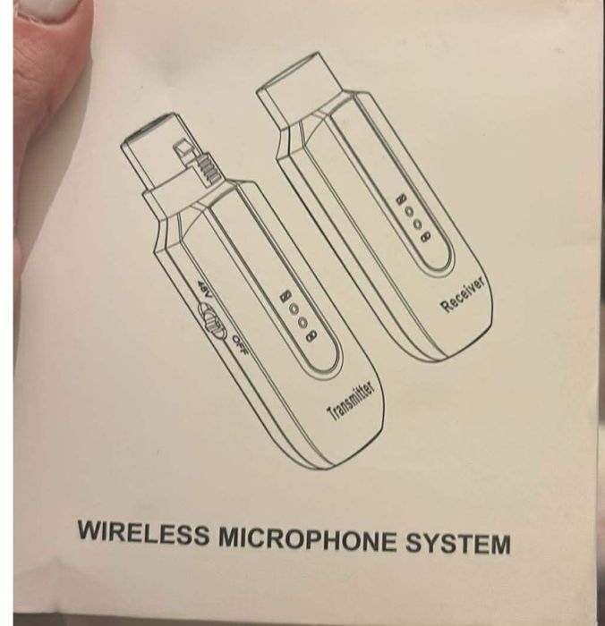 Безжичен микрофонен предавател-приемник