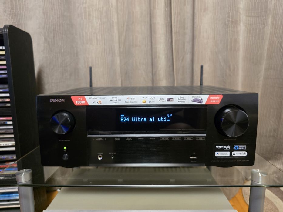 Amplificator Denon AVR-X2700H – 7.2 CH, 8K Ultra HD, HEOS, Wi-Fi,Bluetooth