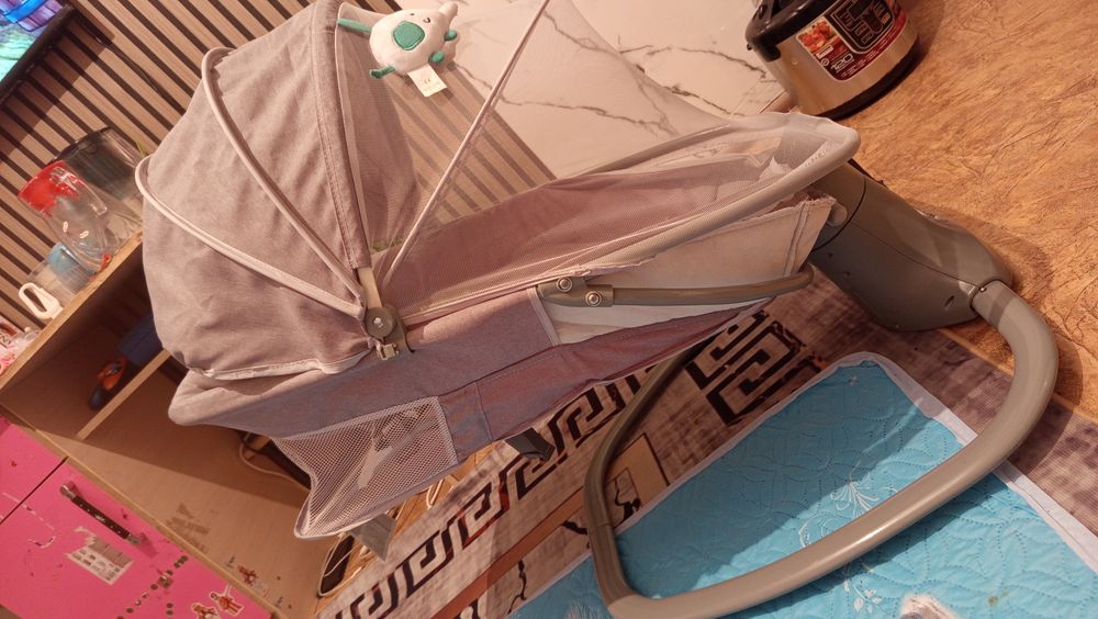 Электро шезлонг детский