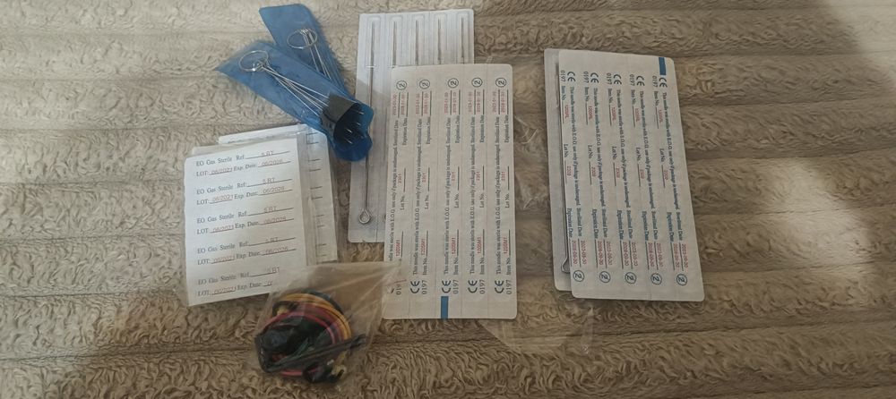 Расходники, иглы, резинки на роторную тату машинку