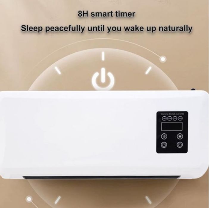 Печка за стенен монтаж с двойно предназначение – отопление и охлаждане