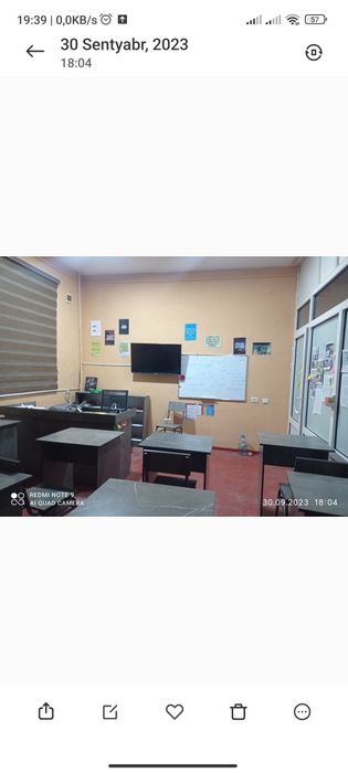 Бир кишилик укувчи стол стули