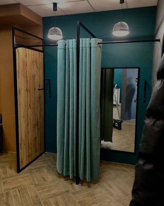 Гардероб! Раздевалка! Кабина лофт garderob стеллаж