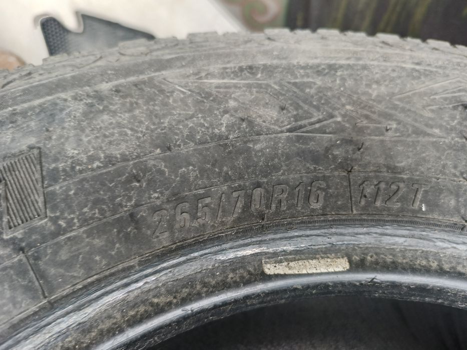 Летние шины 265/70/16