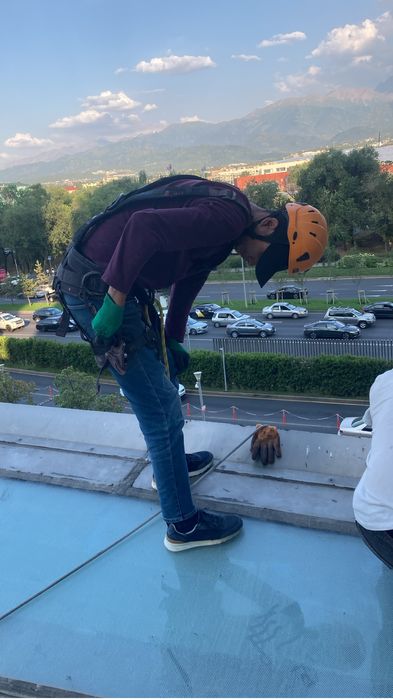 Промышленные альпинисты!