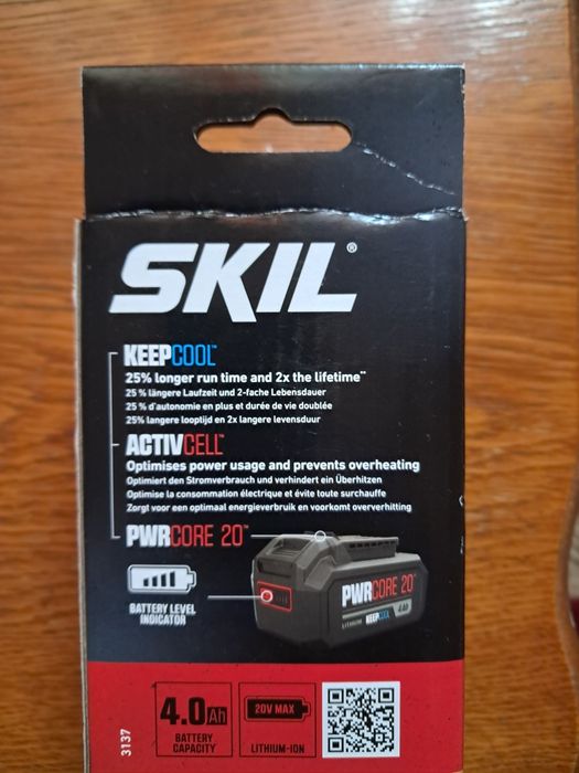 Acumulator SKIL litiu-ion „20V Max“ 4,0 Ah „KEEPCOOL™“