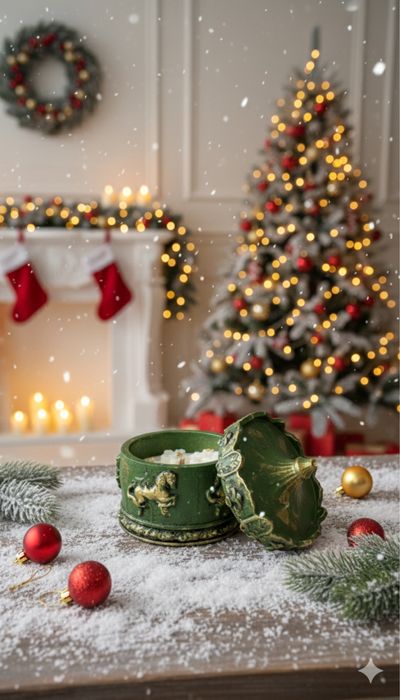 Новогодние свечи/ Yangi yil shamchalari