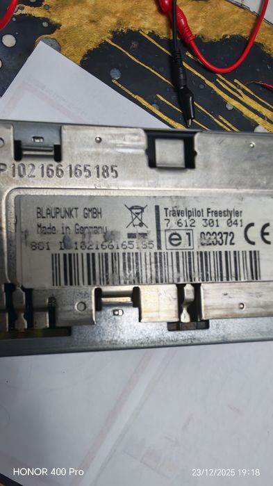 Radio casetofon cu CD și navigație . Blaupunkt travel pilot  E