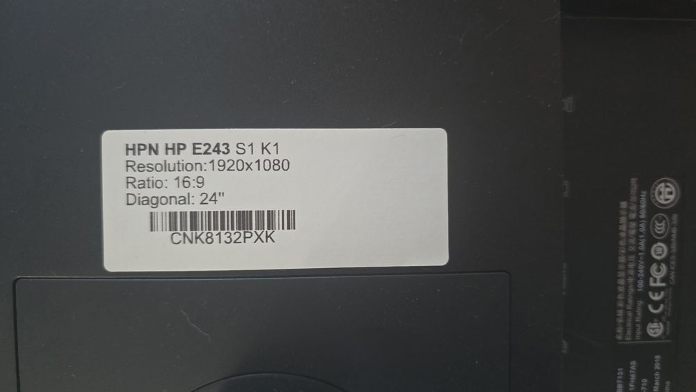 24" HP Elitedisplay E243 монитор
