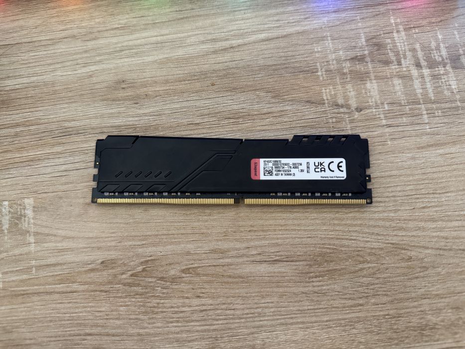 HyperX Fury Beast 32GB 3200mhz DDR4 single channel