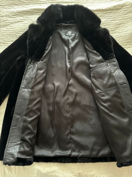 Мужская шуба цигейка