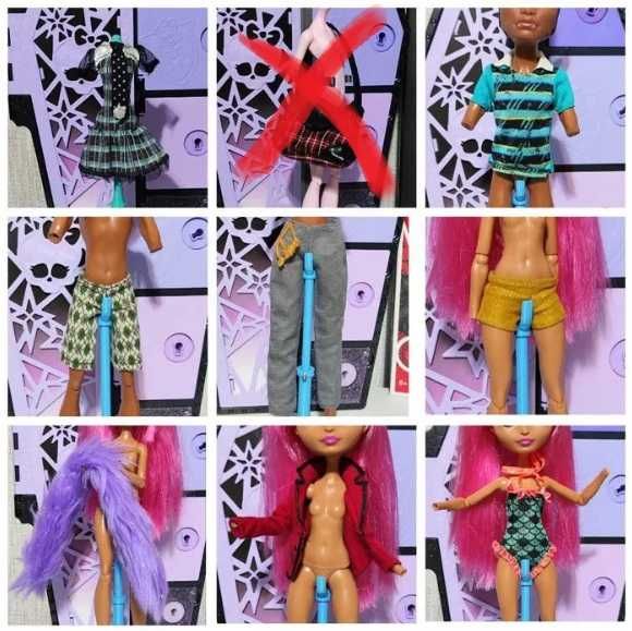 Одежда для кукол Monster High, Bratz, Ever After High