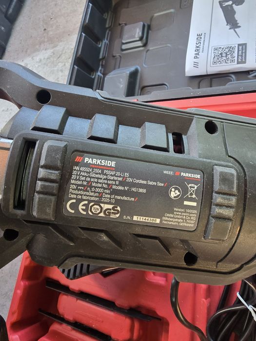 Parkside Performance Саблен трион