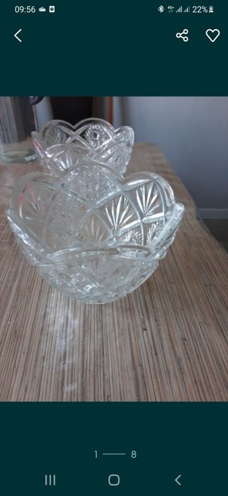 Вазы хрустальные