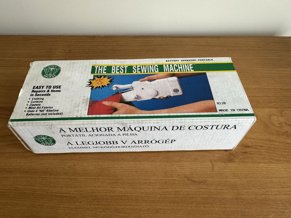 Безкабелна преносима шевна машина Super Halifax (H128)