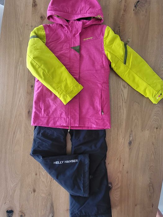 Ски екип за момиче 10 год.– яке, панталон, ръкавици и полар