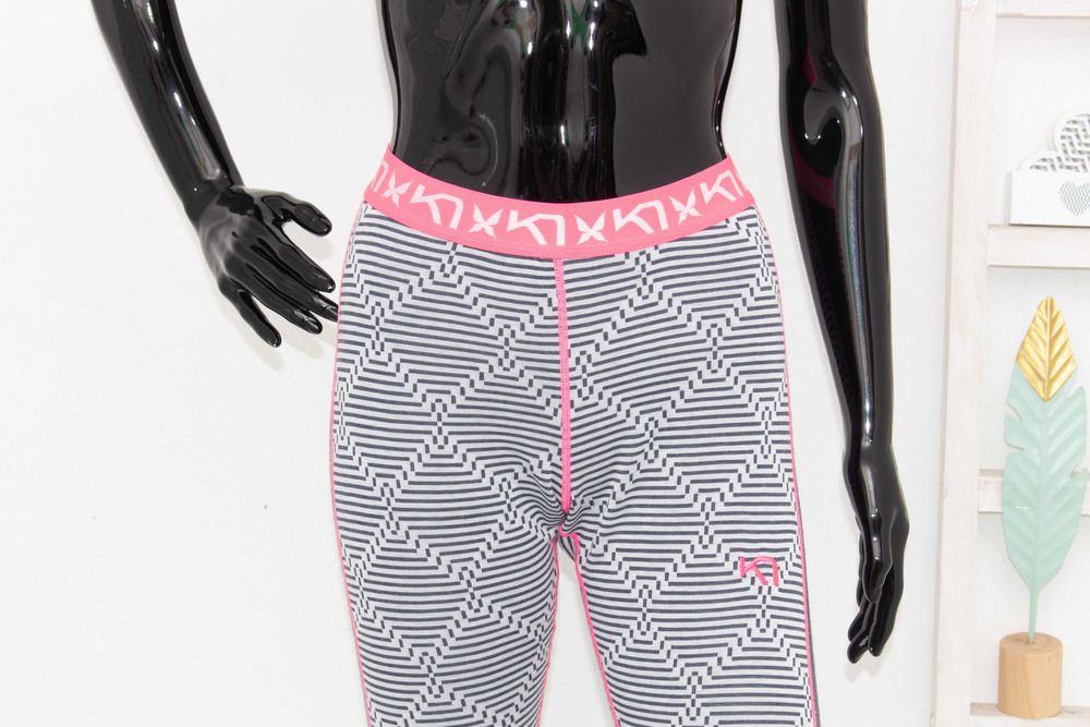 Kari Traa дамски клин сив термо бельо от мериносна вълна M