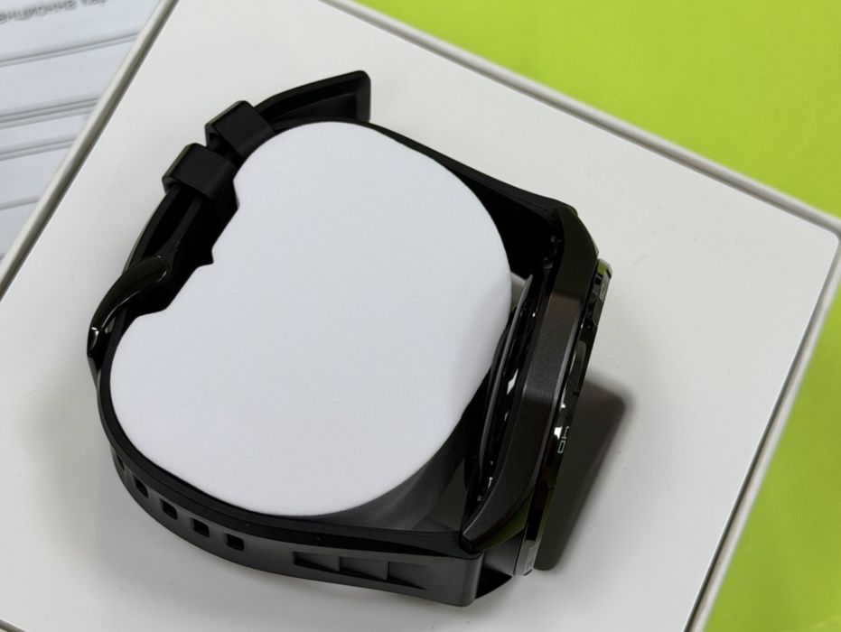 КАТО НОВ 46.5mm Honor Watch 6 Yettel Гаранция 2029г. Black / Черен
