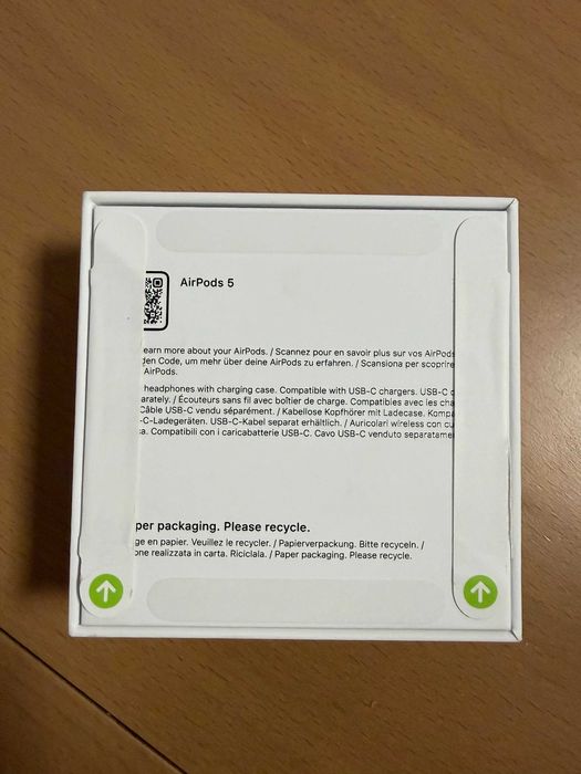 Apple AirPods 5 Чисто нови! Гаранция!