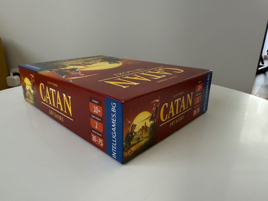 Catan двубоят Нова игра за 2-ма
