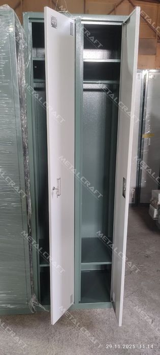 Шкаф для одежды 2 х секционные (раздевальные)