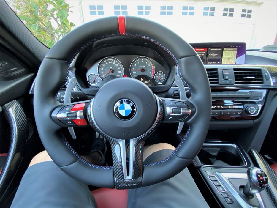 Volan la comanda , custom/carbon , pentru BMW f10 f06 f36  f30 etc