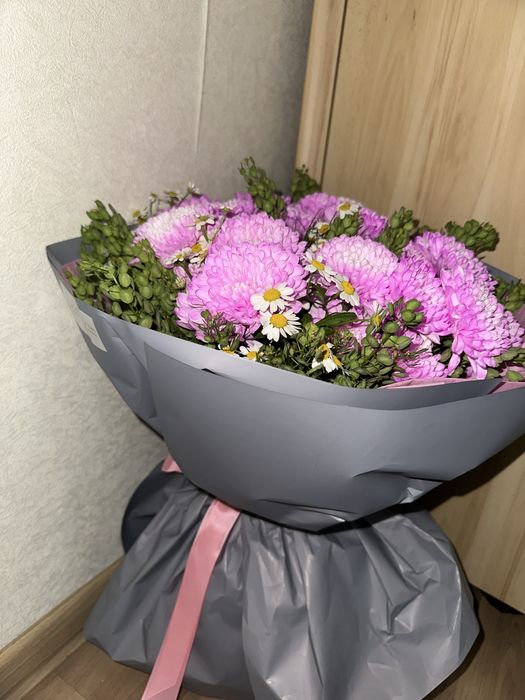 Цветы хризантемы