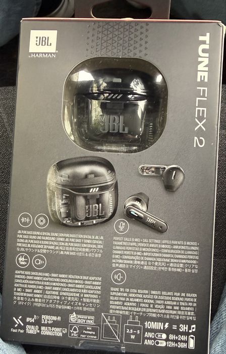 Casti In-Ear JBL Tune Flex 2, True Wireless, Bluetooth