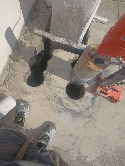 Услуги алмазная сверление