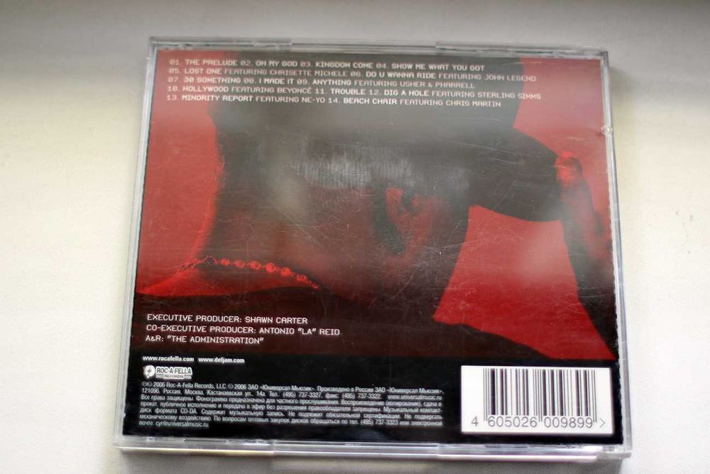 CD-диск исполнитель JAY-Z