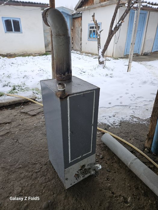 Печка  газовая в сборе