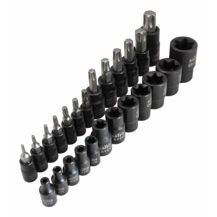 Chei tubulare stea impact.Chei stea.Tubulare Torx+ biti+tva/set E22