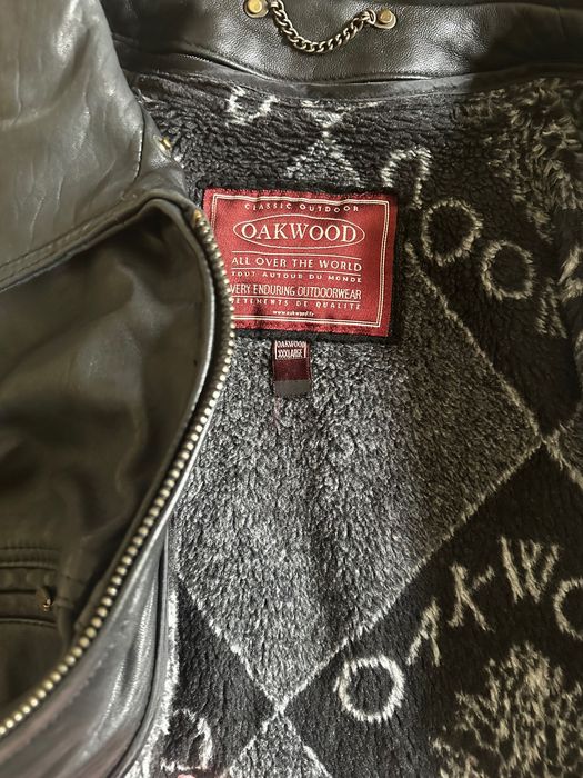 Зимно яке Oakwood естествена кожа