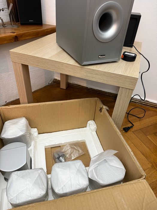 Magnat Cubus 5100A, subwoofer si sateliti, noi sigilati, surround 5.1
