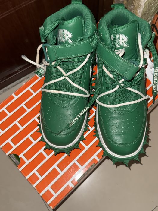 Vand Off White x Nike Air Force 1 Mid "Pine Green"