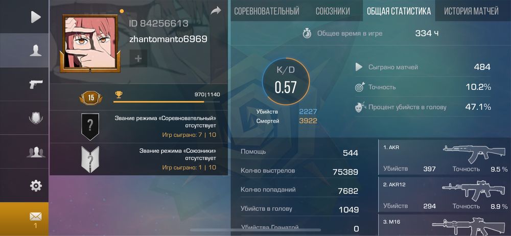 Стандофф аккаунт