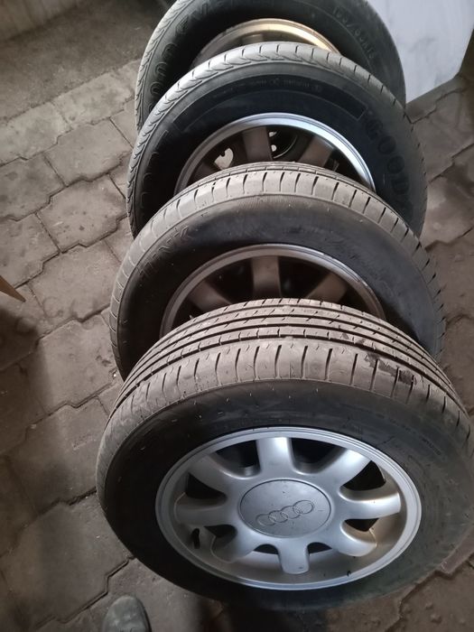 Диски с резиной лето Ауди с4